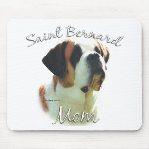 Alfombrilla De Ratón Saint Bernard (suave) Mamá 2