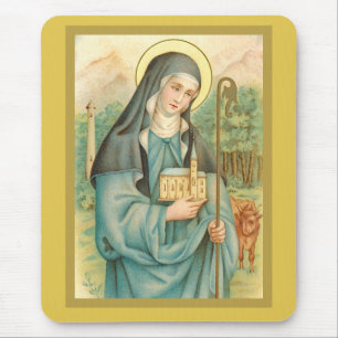 Alfombrilla De Ratón Saint Brigid de Irlanda (M 014)