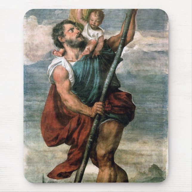 Alfombrilla De Ratón Saint Christopher (Frente)