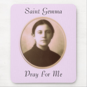 ALFOMBRILLA DE RATÓN SAINT GEMMA REZAR POR MÍ
