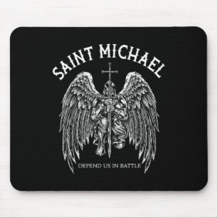 Alfombrilla De Ratón Saint Michael Nos Defendió En La Batalla