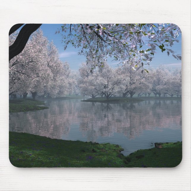 Alfombrilla De Ratón Sakura Mousepad (Frente)