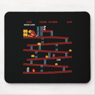 Alfombrilla De Ratón Sala de Juegos Arcade Consola de Videojuegos Retro