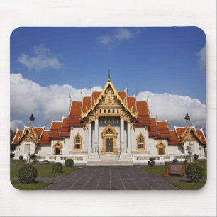 Alfombrilla De Ratón Sala Ubosot o Bot, Wat Benchamabophit, Bangkok,