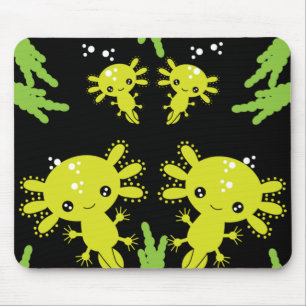 Alfombrilla De Ratón Salamander Axotl exótico
