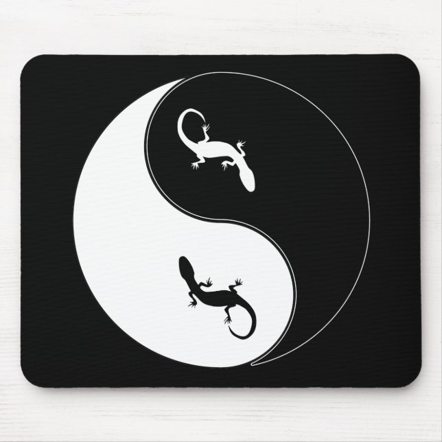 Alfombrilla De Ratón Salamander de Yin Yang (Frente)