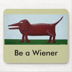 Alfombrilla De Ratón Salchicha de Frankfurt Mousepad