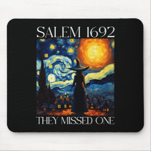 Alfombrilla De Ratón Salem 1692 Se Perdieron Un Pink St De Una Bruja De