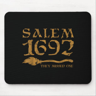 Alfombrilla De Ratón Salem 1692 se perdieron una noche de brujas