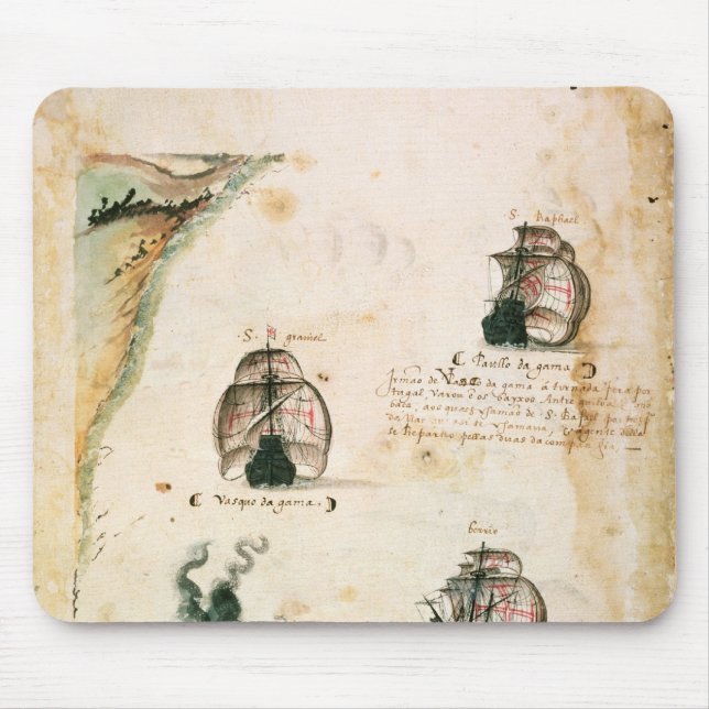 Alfombrilla De Ratón Salida de Vasco da Gama (Frente)