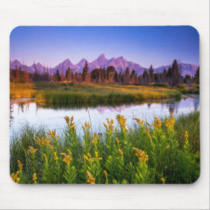 Alfombrilla De Ratón Salida del sol de Teton