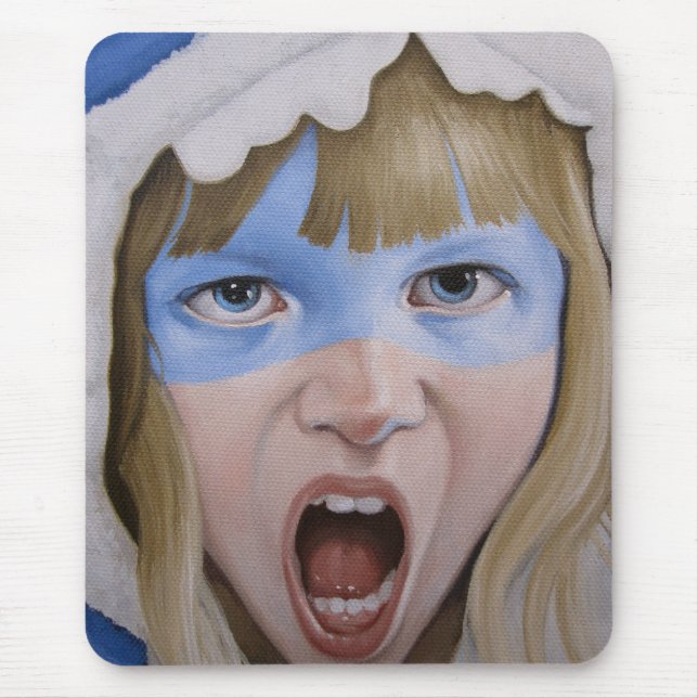 Alfombrilla De Ratón Salida del sol del búfalo (Frente)