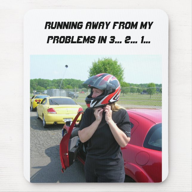 ALFOMBRILLA DE RATÓN SALIENDO DE MIS PROBLEMAS EN 3... 2... 1.. (Frente)