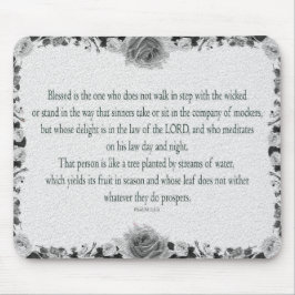 Alfombrilla De Ratón Salmo 1, sin paso de caminata malintencionado, Ace