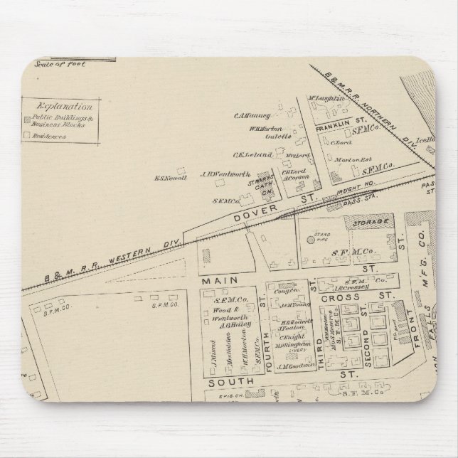 Alfombrilla De Ratón Salmon cae PO (Frente)