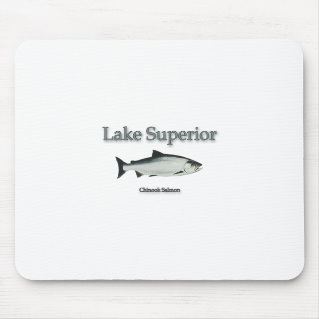 Alfombrilla De Ratón Salmones del lago Superior Chinook (rey) (Frente)
