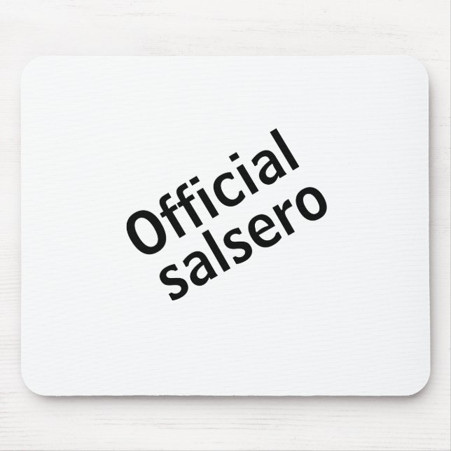 Alfombrilla De Ratón Salón oficial de Mousepad (Frente)