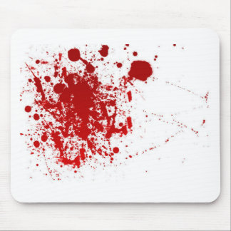 Alfombrilla De Ratón Salpicadura de la sangre