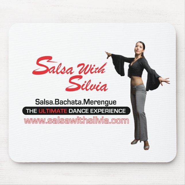 Alfombrilla De Ratón Salsa con el cojín de ratón de Silvia (Frente)
