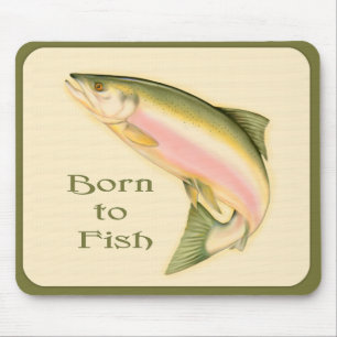 Alfombrilla De Ratón Saltando Salmon