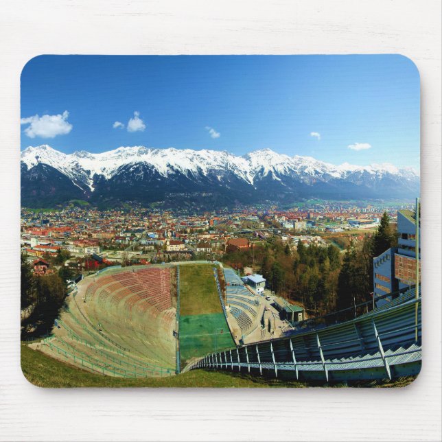 Alfombrilla De Ratón Salto de esquí de Innsbruck (Frente)