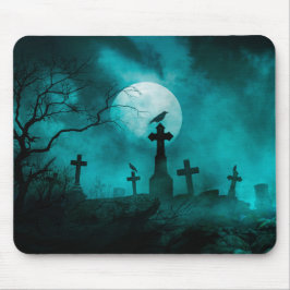 Alfombrilla De Ratón Saltos de calabaza y brujas de Halloween #2