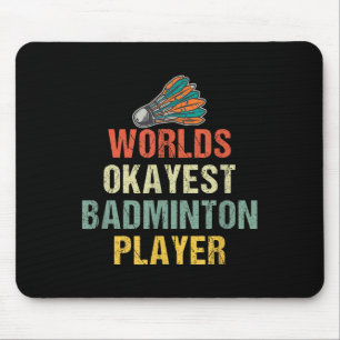 Alfombrilla De Ratón Saltos del transbordador Badminton