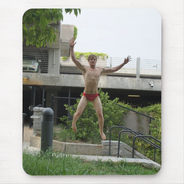 Alfombrilla De Ratón ¡Saltos rojos! (Frente)