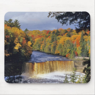 Alfombrilla De Ratón Saltos superiores de Tahquamenon en UP Michigan en