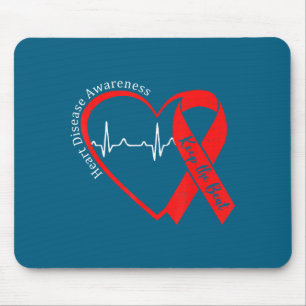 Alfombrilla De Ratón Salud del Corazón Conciencia de la Enfermedad Card