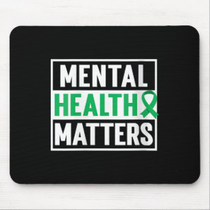 Alfombrilla De Ratón Salud Mental de la Mujer S _ Conciencia sobre la s