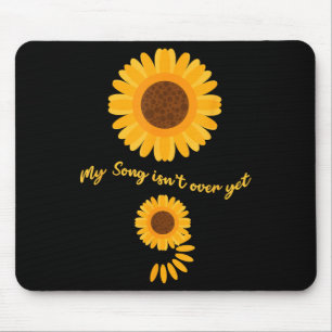 Alfombrilla De Ratón Salud Mental Punto y coma Girasol Prevención Suici