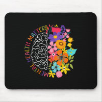 Salud Mental S Floral Enfermedad Cerebral Humana A