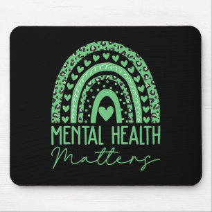 Alfombrilla De Ratón Salud Mental S Usamos Awarden Verde De Salud Menta