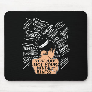 Alfombrilla De Ratón Salud Para Las Mujeres No Eres Su Enfermedad Menta