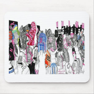 Alfombrilla De Ratón Saludo del superviviente