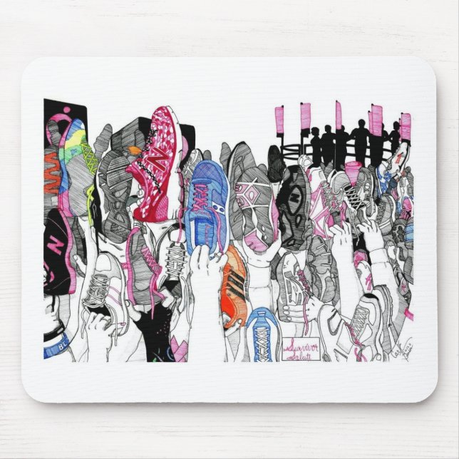 Alfombrilla De Ratón Saludo del superviviente (Frente)