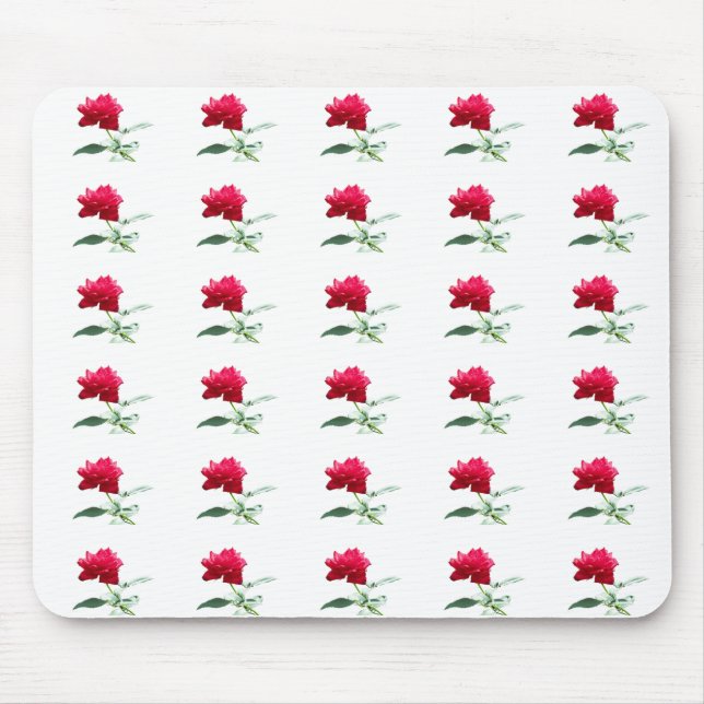 Alfombrilla De Ratón Saludo Mañanero Rosa (Frente)