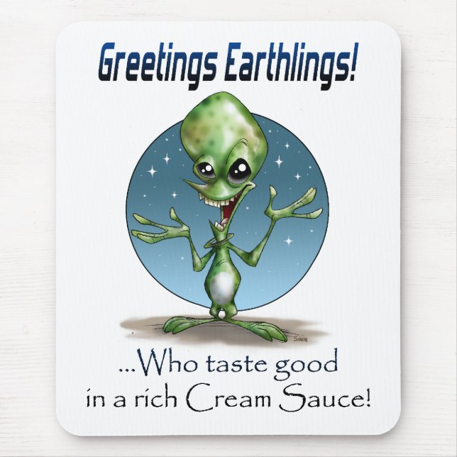 Alfombrilla De Ratón ¡Saludos! (Frente)