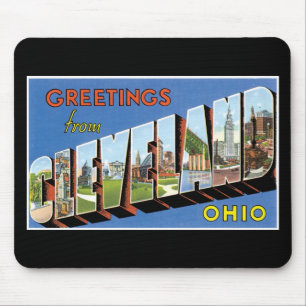 Alfombrilla De Ratón ¡Saludos de Cleveland, Ohio!