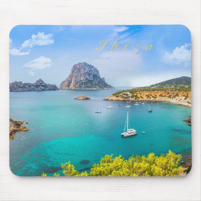 Alfombrilla De Ratón Saludos desde Ibiza (Frente)