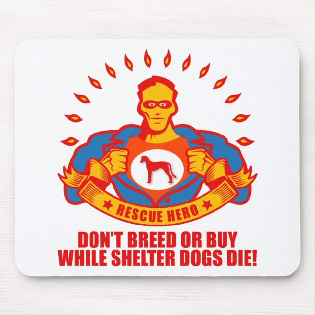 Alfombrilla De Ratón Saluki (Frente)