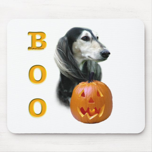 Alfombrilla De Ratón Saluki Boo (Frente)