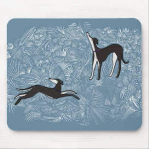 Alfombrilla De Ratón Saluki Greyhound