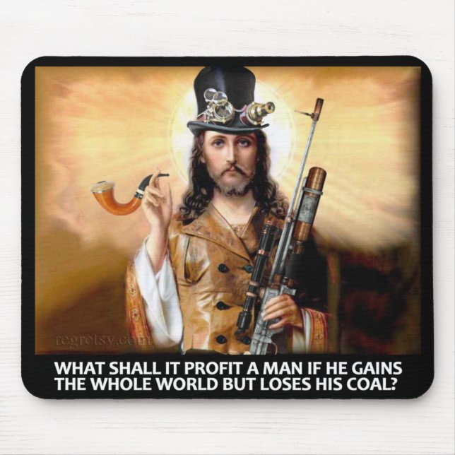 Alfombrilla De Ratón Salvador de Steampunk (Frente)