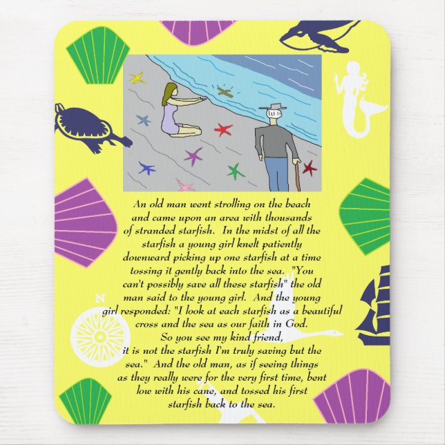 Alfombrilla De Ratón Salvando la fe (Frente)