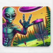 Salvapantallas de Golf Extraterrestre y Volador