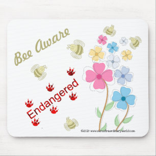 Alfombrilla De Ratón Salvar a las abejas
