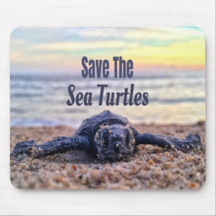 Alfombrilla De Ratón Salvar a las tortugas marinas