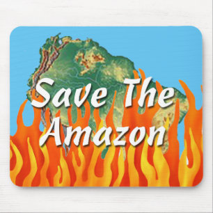 Alfombrilla De Ratón Salvar la Amazonía